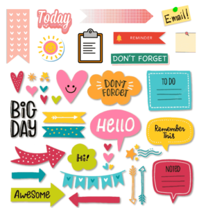 daily planner stickers for bullet journaling