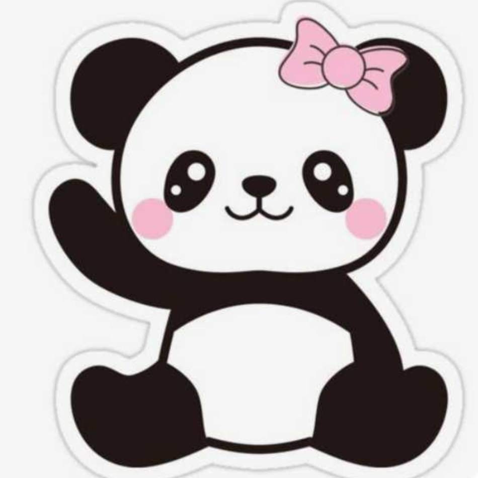 Kawaii Panda Sticker  Waterproof, Durable and Cute Vinyl Stickers – Soshl  Tags