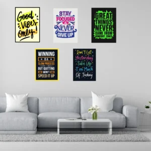 motivational office room wall posters