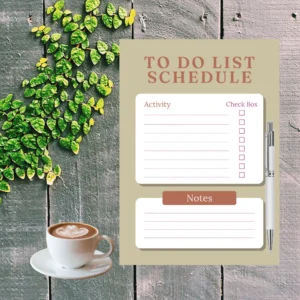 to do list planner notebook