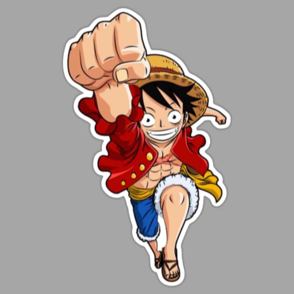 One Piece Luffy Stickers for Sale