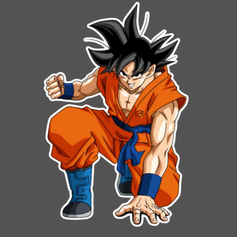 Dragon Ball Goku Sticker  Buy Dragon Ball Goku Sticker