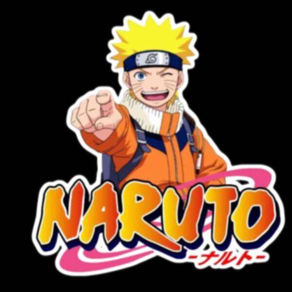 🍥 Naruto Uzumaki Peeking Sticker Decal – Closed Eyes – 4 Sizes – Anime Naruto