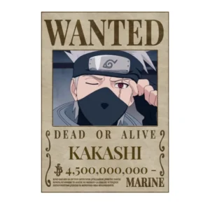Kakashi wanted poster