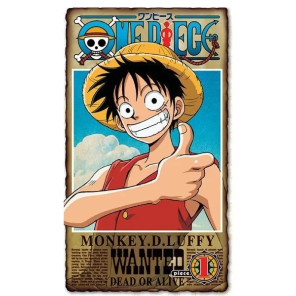 onepiece wanted poster